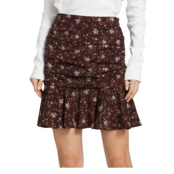 Veronica Beard Dresses & Skirts - NWT Veronica Beard Taras Skirt Merlot Multi 0